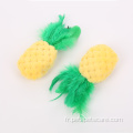 Ananas Pet jetant jouet chat en peluche